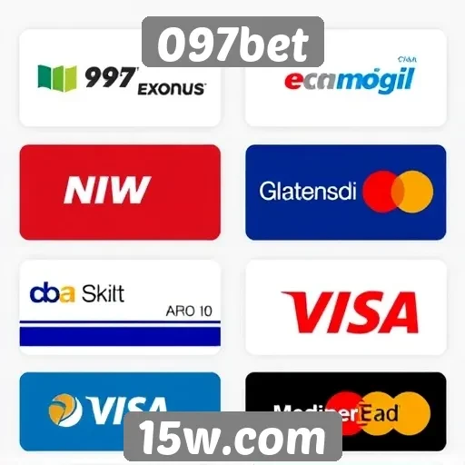Métodos de pagamento disponíveis no 097bet